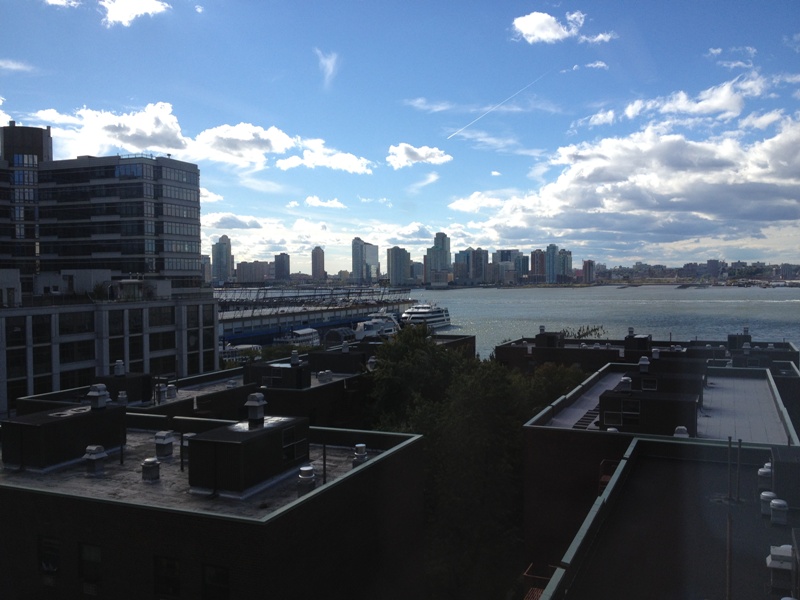 View of the Hudson from Our Office